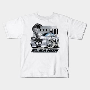 Mustang GT500 Eleanor Kids T-Shirt